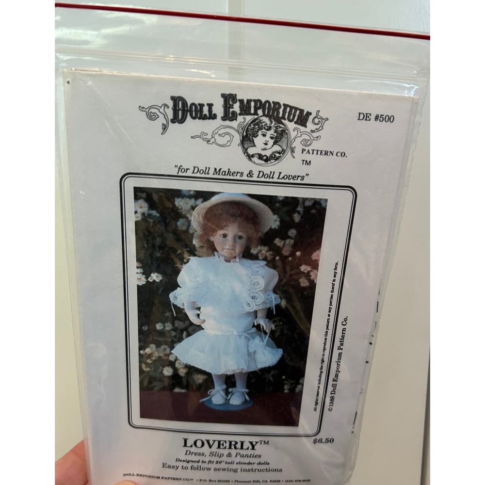 8 Doll Emporium Sewing Patterns 18-24" Dolls Loverly Amber Haiku Pedita Lot - Picture 5 of 11